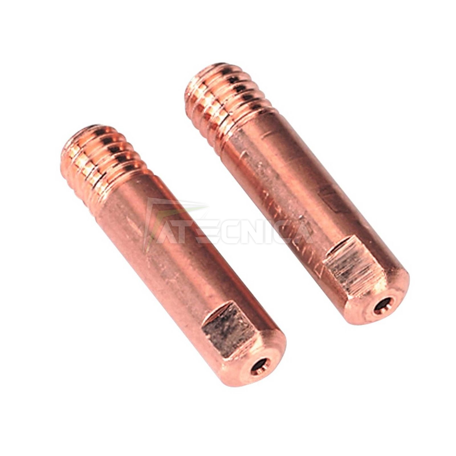 2 buses tube contact MB15 tip pointe guide fil 0.6 mm branchement M6  soudage MIG MAG