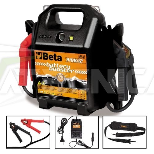 Booster de démarrage Beta Tools 1498/12 portatif pour batterie automobiles  12 V