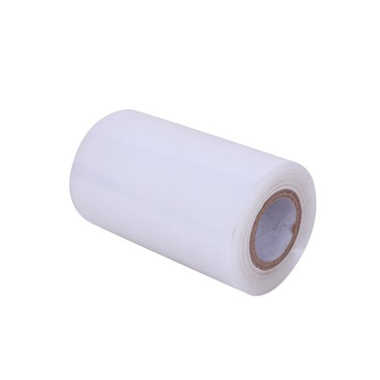 Papier film étirable transparent pour emballage manuel mini roll 12,5 cm