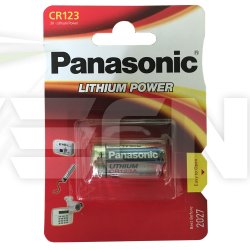 Pile au lithium Panasonic CR2 3V compatible DLCR2 KCR2 CR17355